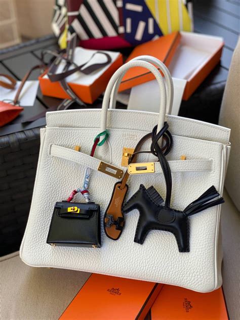 hermes birkin bag charm.